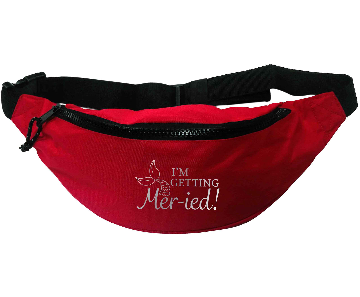 I'm getting mer-ied! Metallic silver | Recycled polyester bumbag