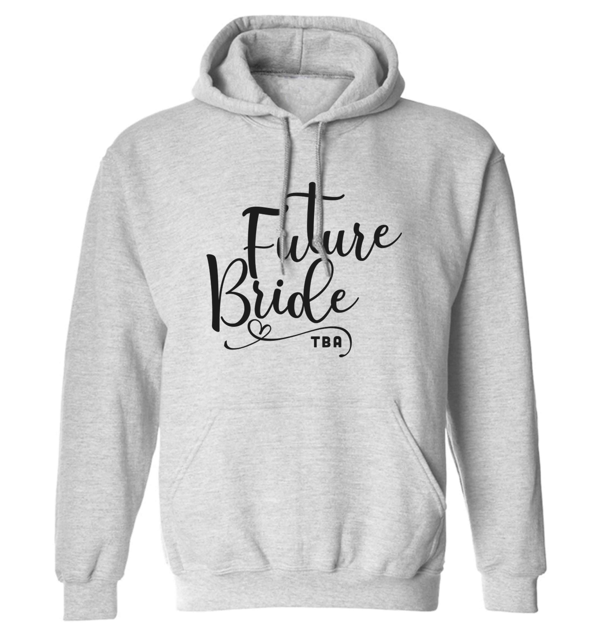 Has your wedding been postponed or delayed?Just another reason to party even HARDER!  adults unisex grey hoodie 2XL