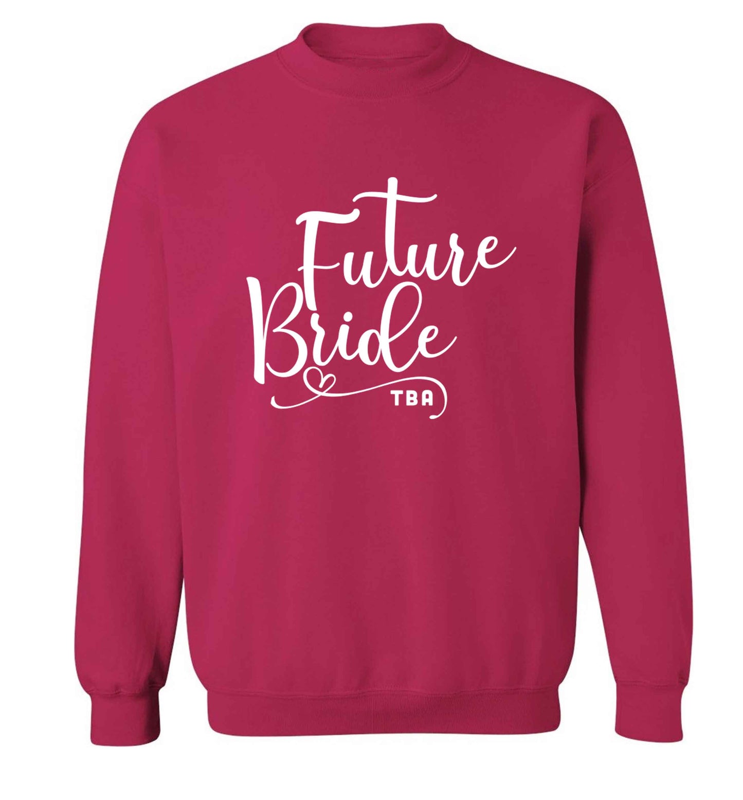 Has your wedding been postponed or delayed?Just another reason to party even HARDER!  adult's unisex pink sweater 2XL