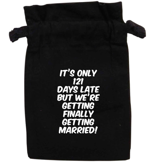 It's only days late but we're finally getting married | XS - L | Pouch / Drawstring bag / Sack | Organic Cotton | Bulk discounts available!