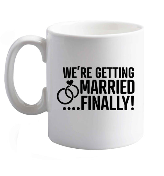 10 oz It's been a long wait but it's finally happening! Let everyone know you're celebrating your big day soon!   ceramic mug right handed
