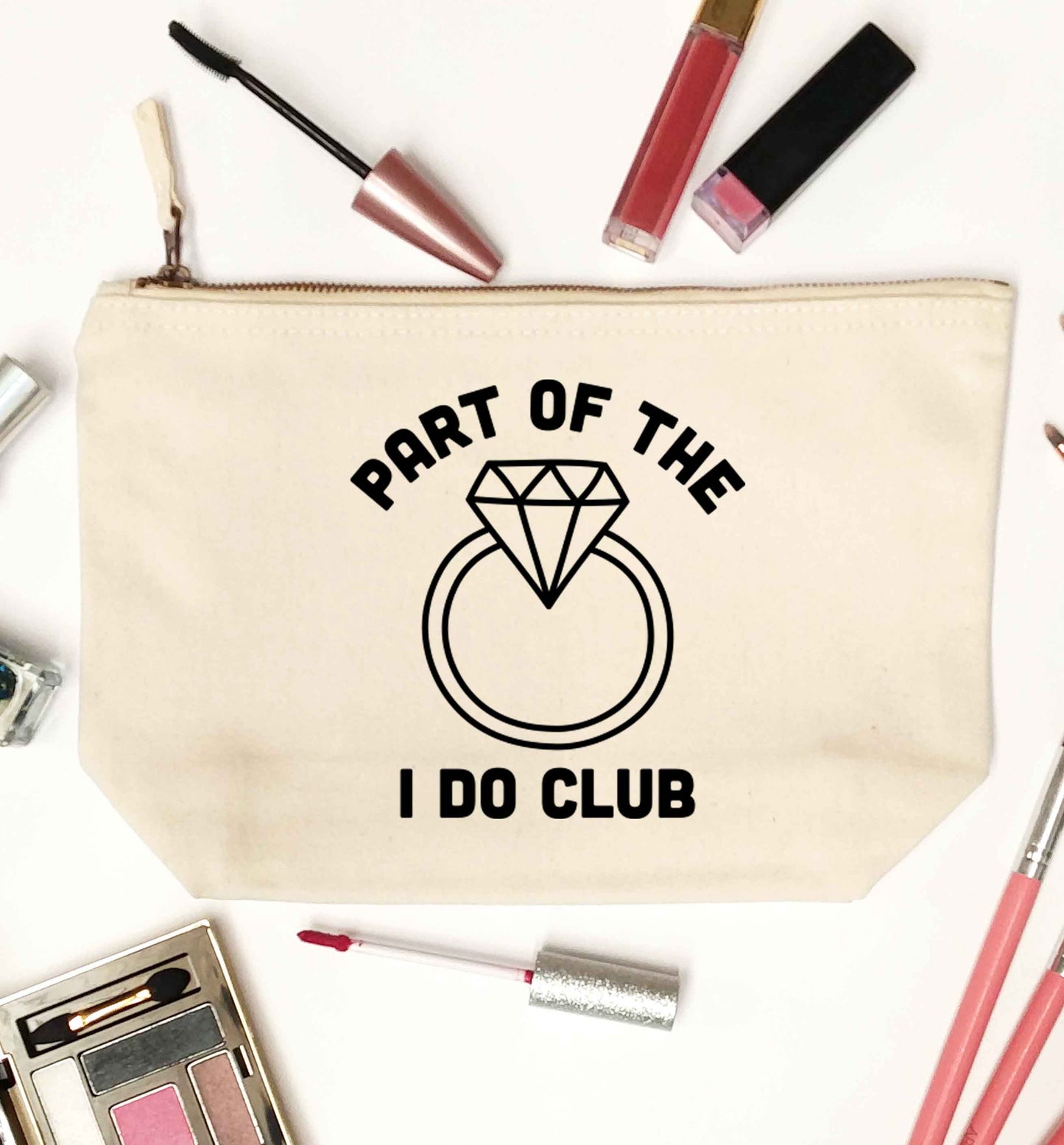 Part of the I do club natural makeup bag