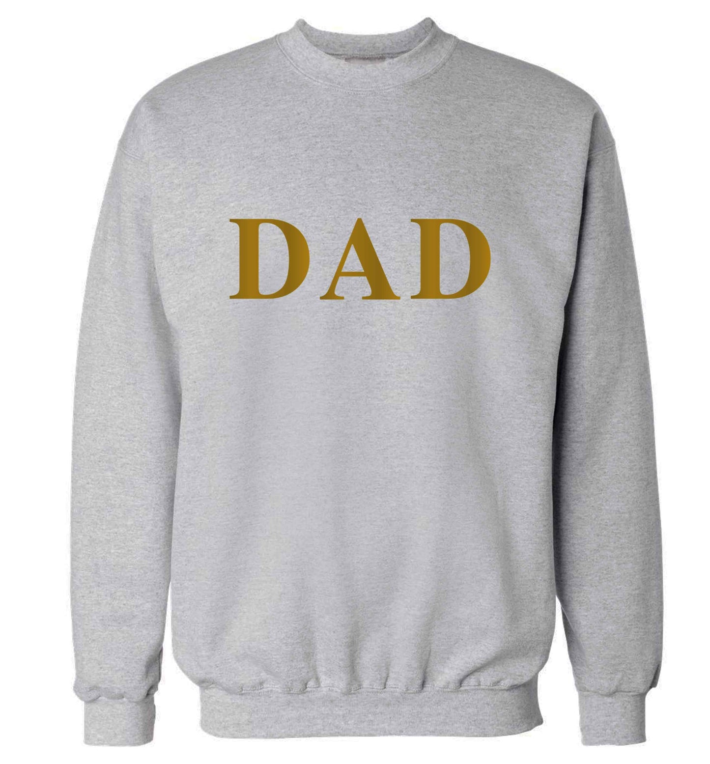 Dad adult's unisex grey sweater 2XL