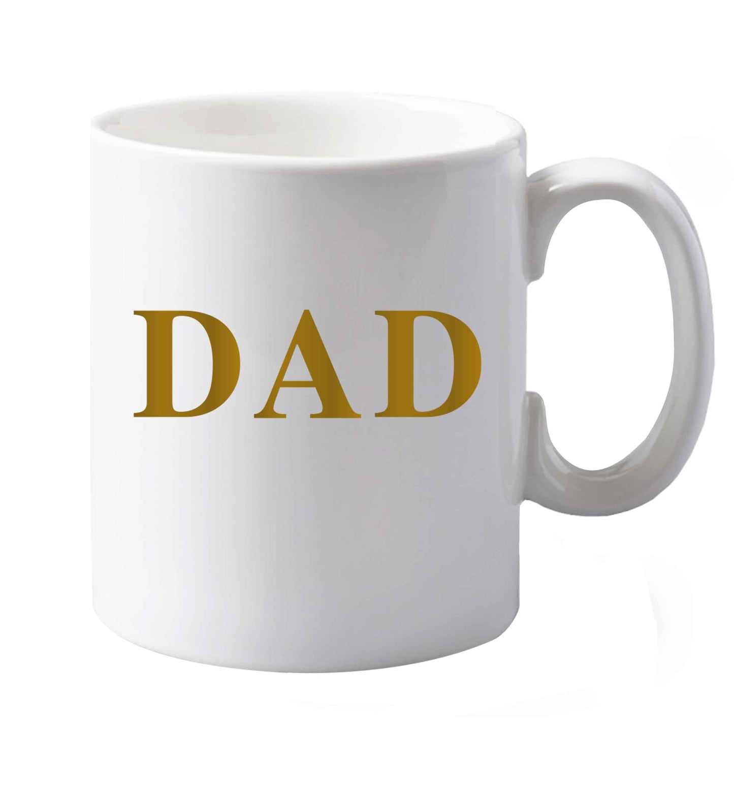 10 oz Dad ceramic mug both sides