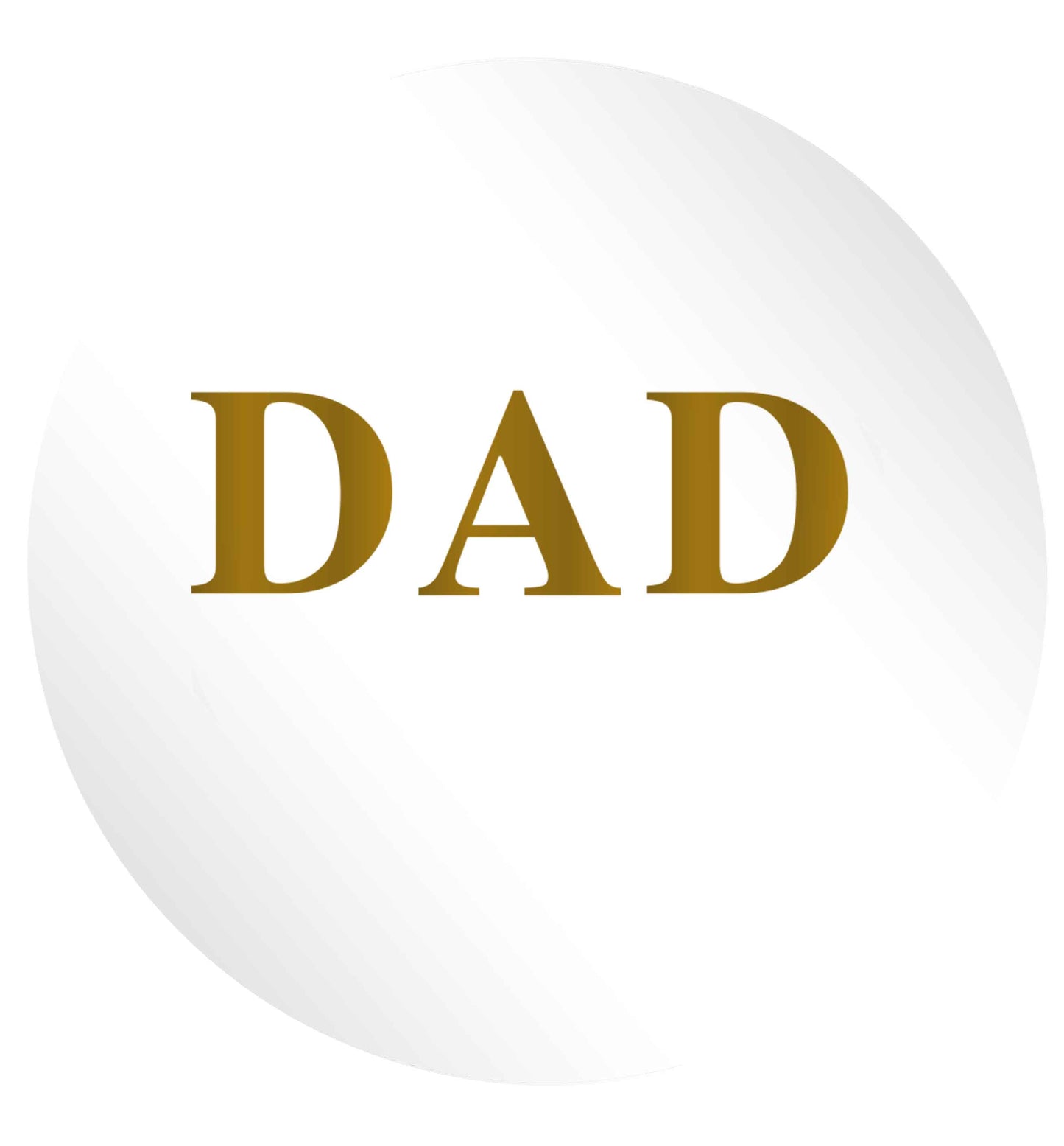 Dad 24 @ 45mm matt circle stickers