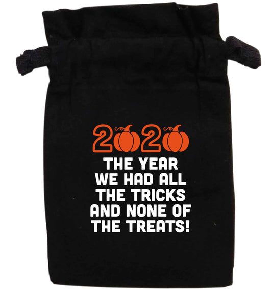 2020 The year we had all of the tricks and none of the treats | XS - L | Pouch / Drawstring bag / Sack | Organic Cotton | Bulk discounts available!