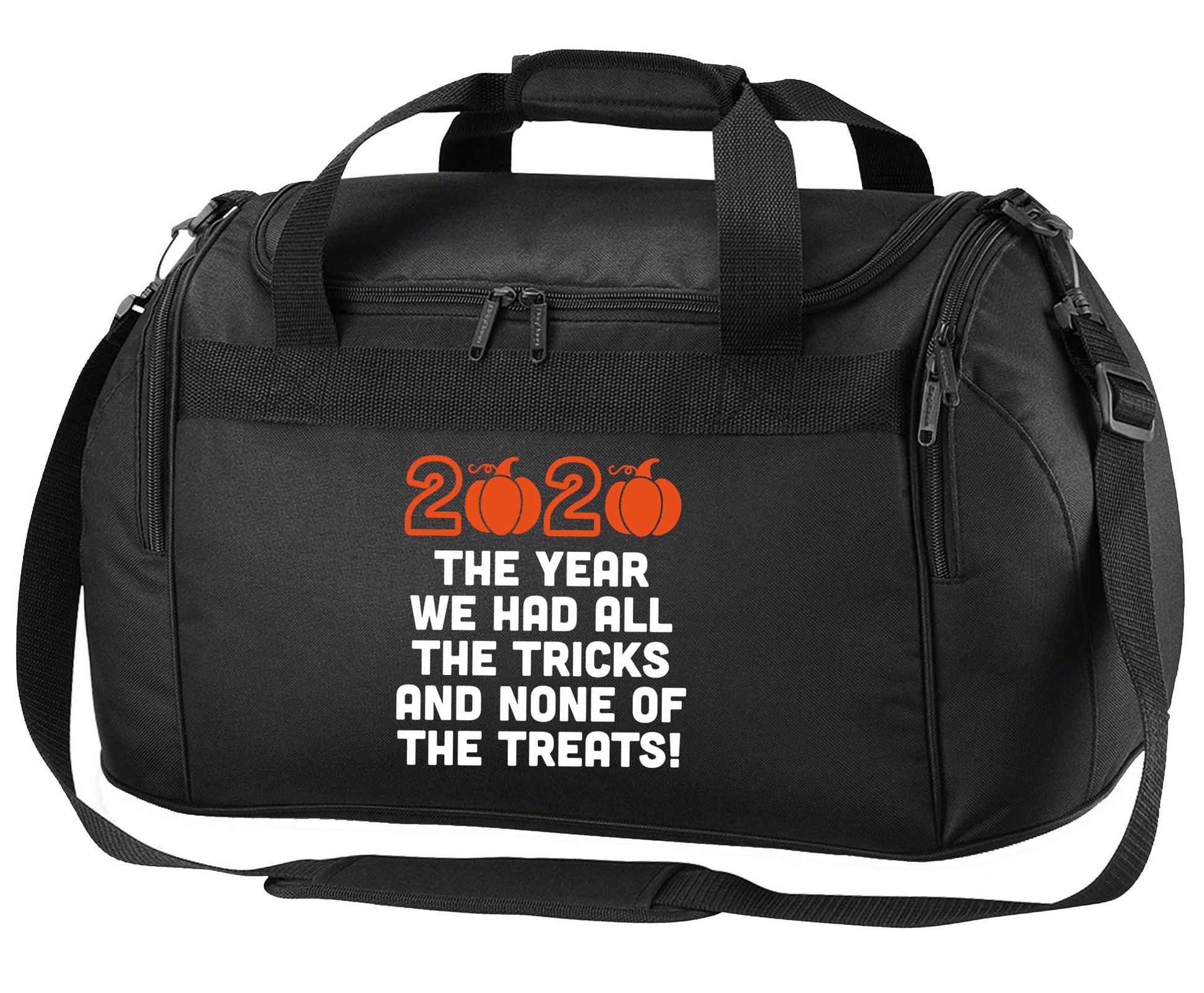 2020 The year we had all of the tricks and none of the treats black holdall / duffel bag