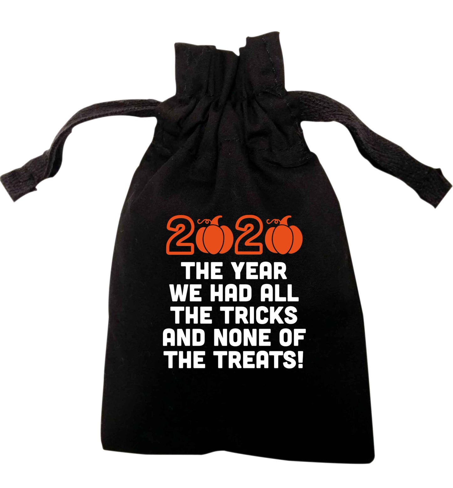 2020 The year we had all of the tricks and none of the treats | XS - L | Pouch / Drawstring bag / Sack | Organic Cotton | Bulk discounts available!