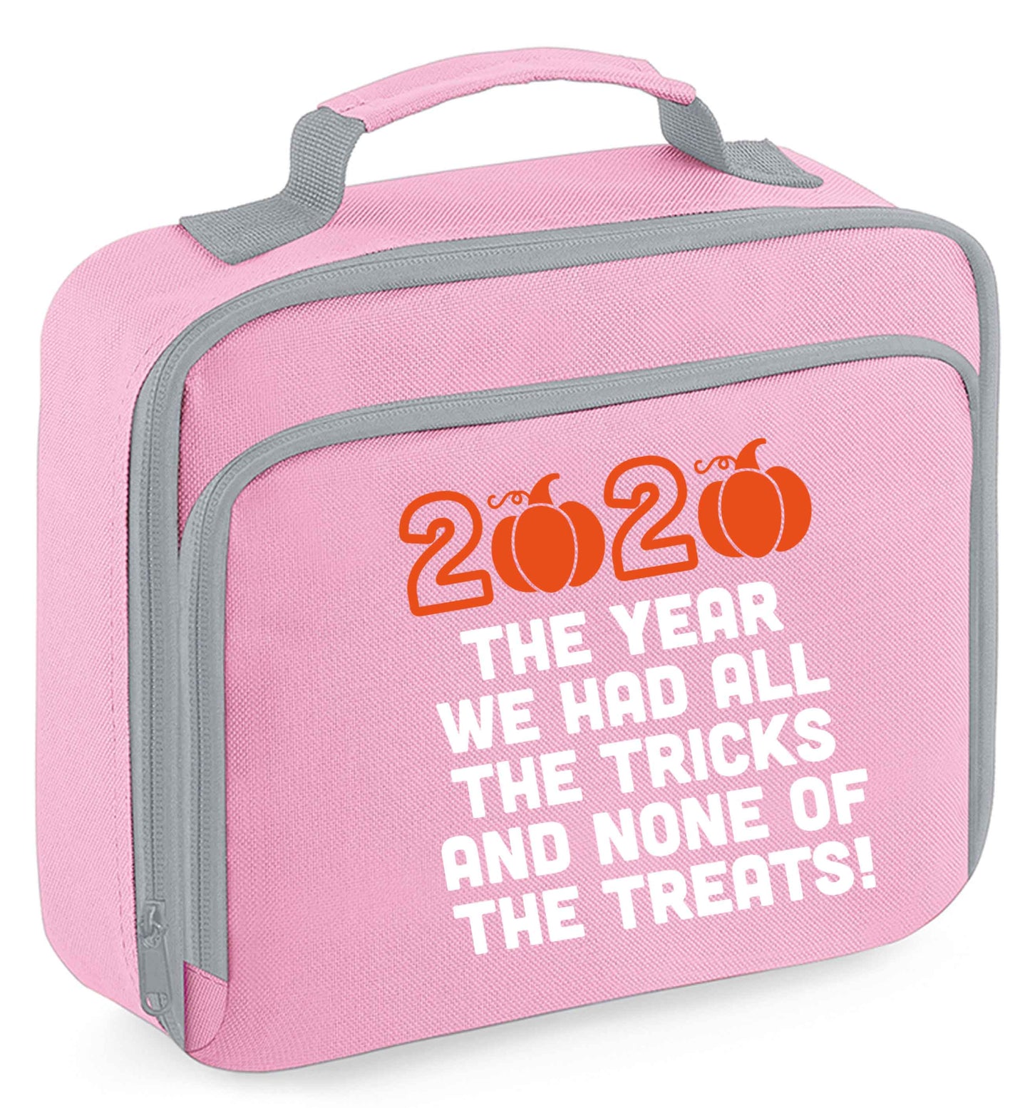 2020 The year we had all of the tricks and none of the treats insulated pink lunch bag cooler