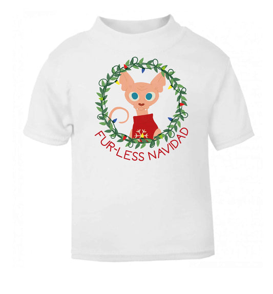 Furr-less navidad  baby toddler Tshirt 2 Years