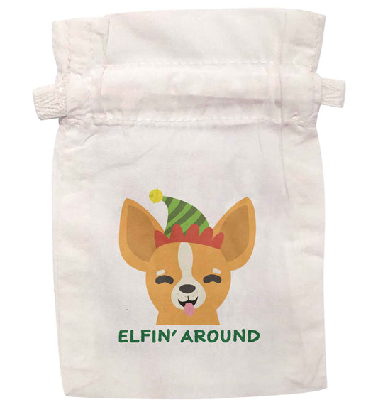 Elfin' around | XS - L | Pouch / Drawstring bag / Sack | Organic Cotton | Bulk discounts available!