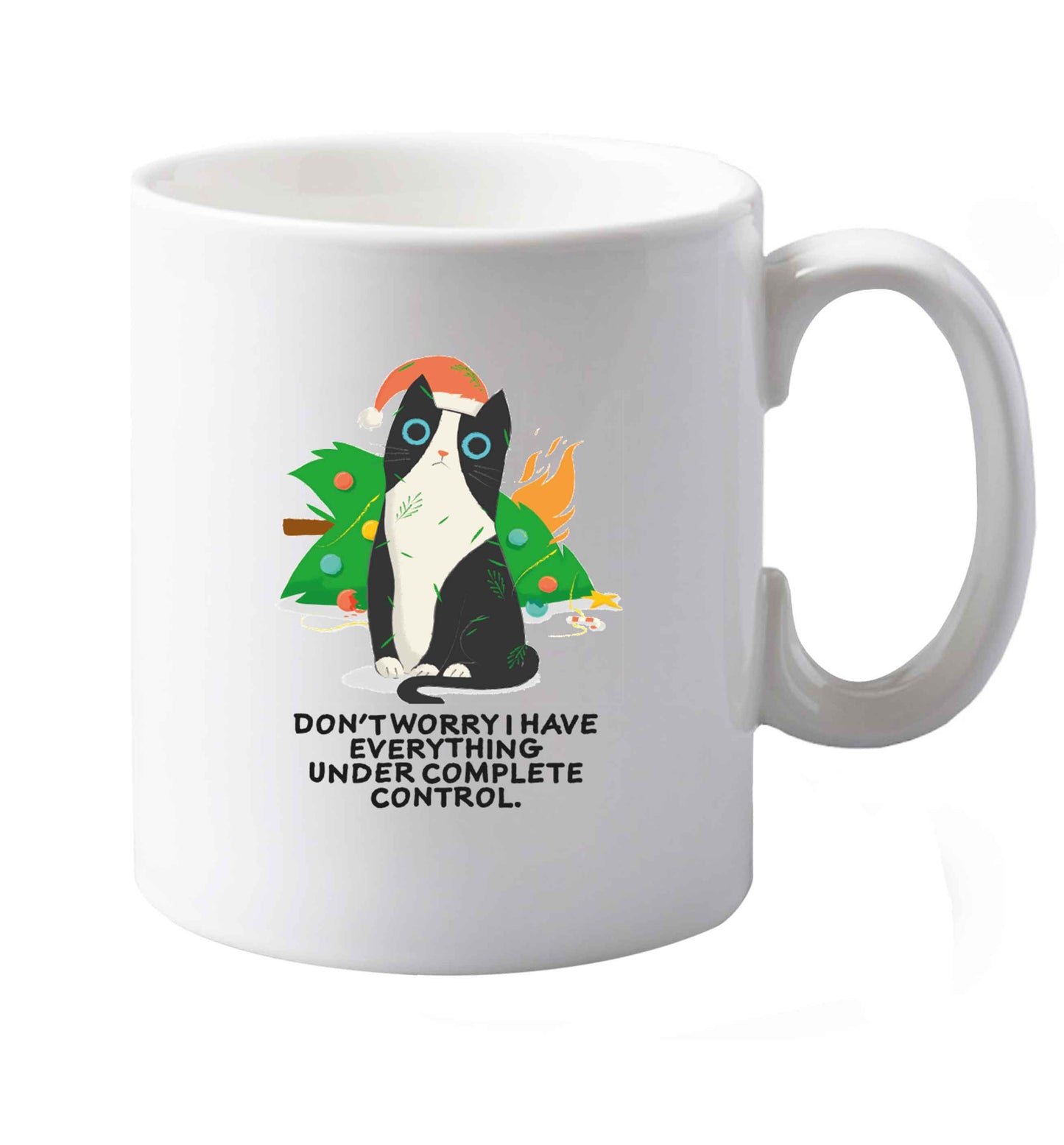 10 oz Don't worry I have everything under complete control ceramic mug both sides