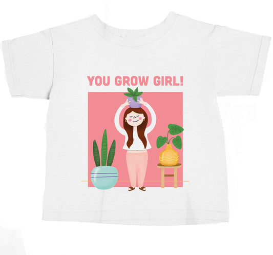 You grow girl baby toddler Tshirt 2 Years
