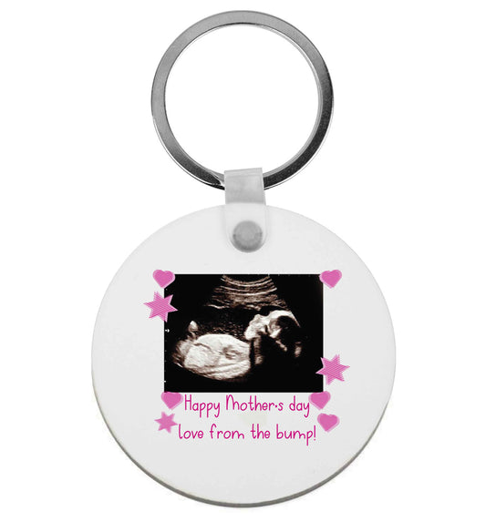 Happy Mother's day love from the bump - pink  | Keyring