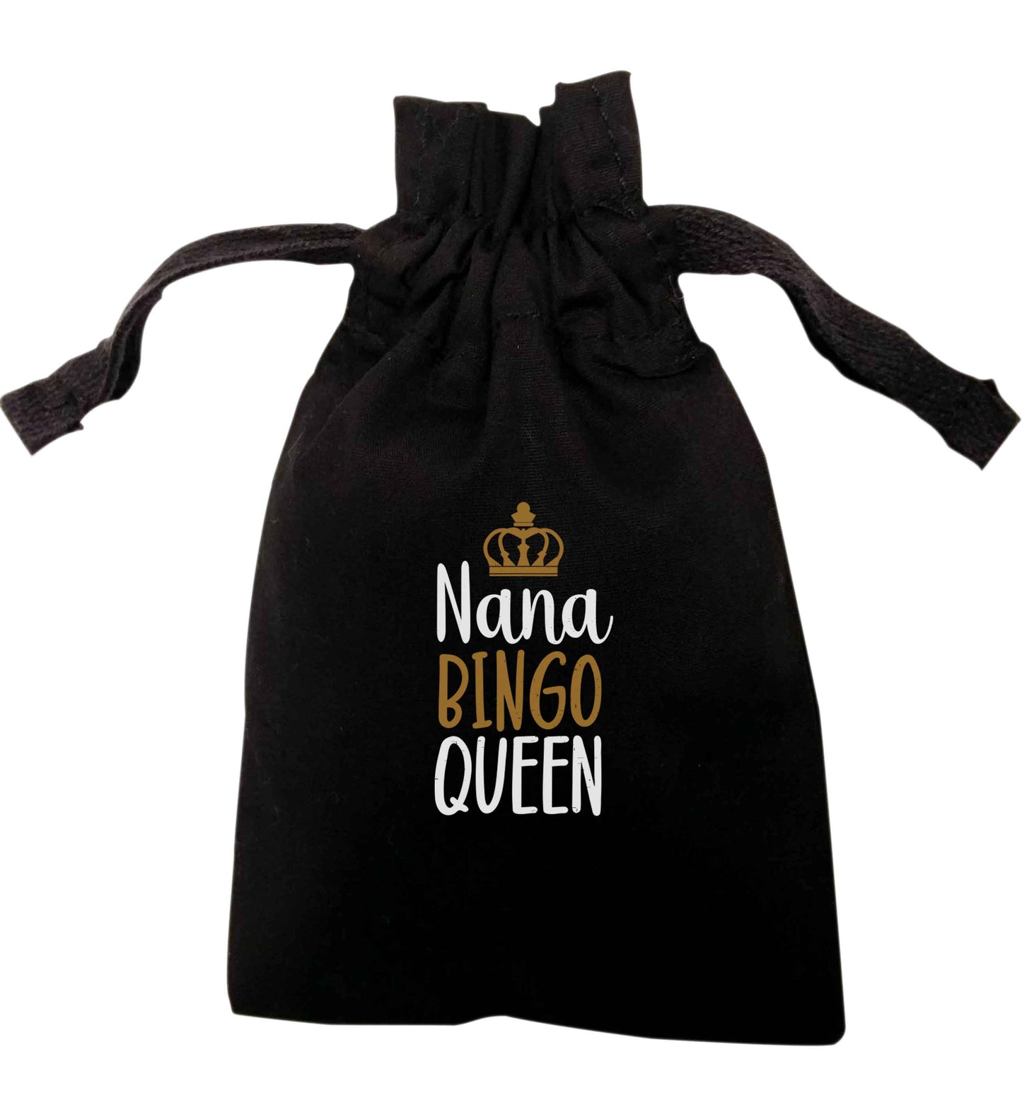 Personalised bingo queen | XS - L | Pouch / Drawstring bag / Sack | Organic Cotton | Bulk discounts available!