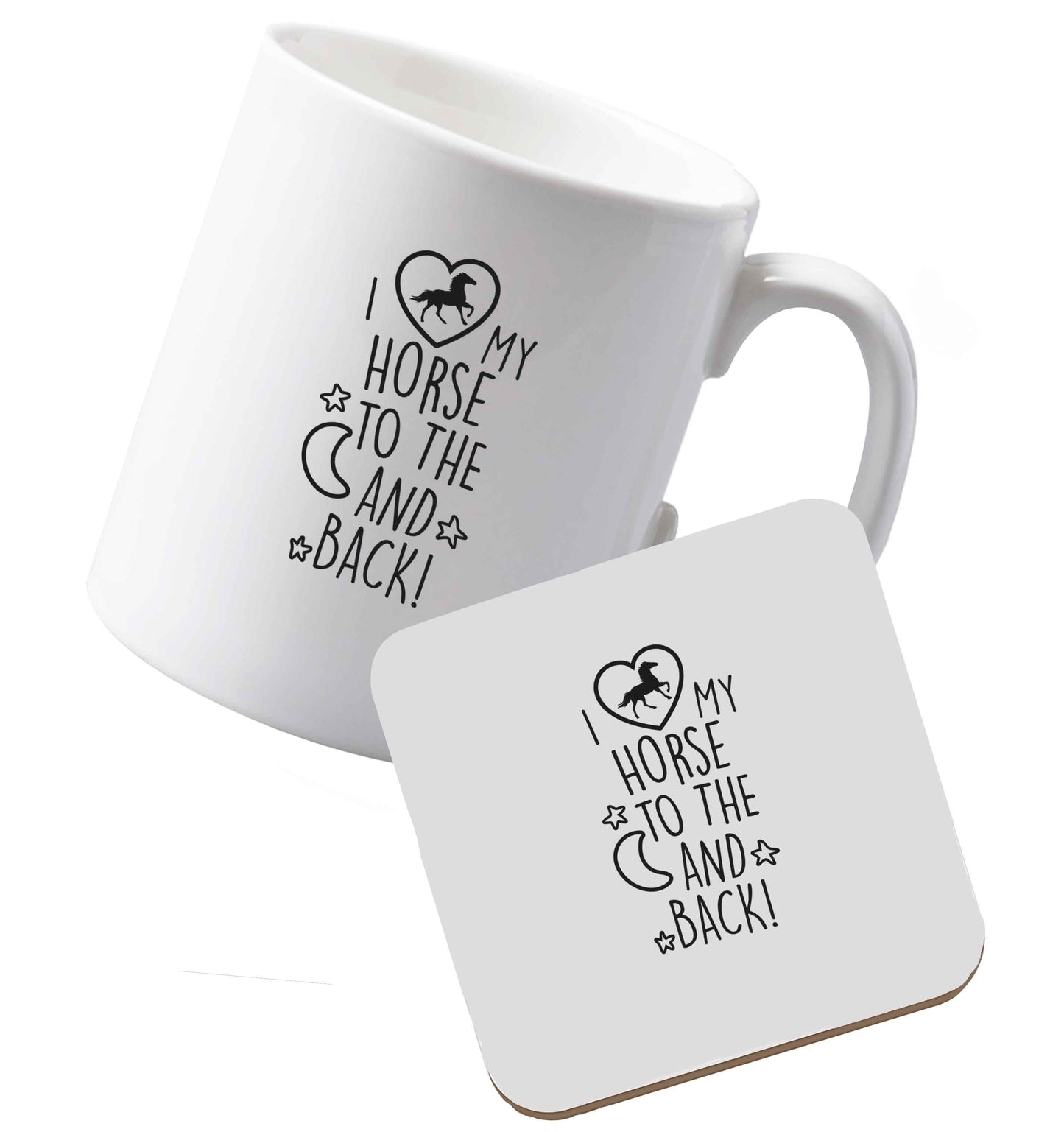 10 oz Ceramic mug and coaster Tis The Season to Drink Whisky both sides