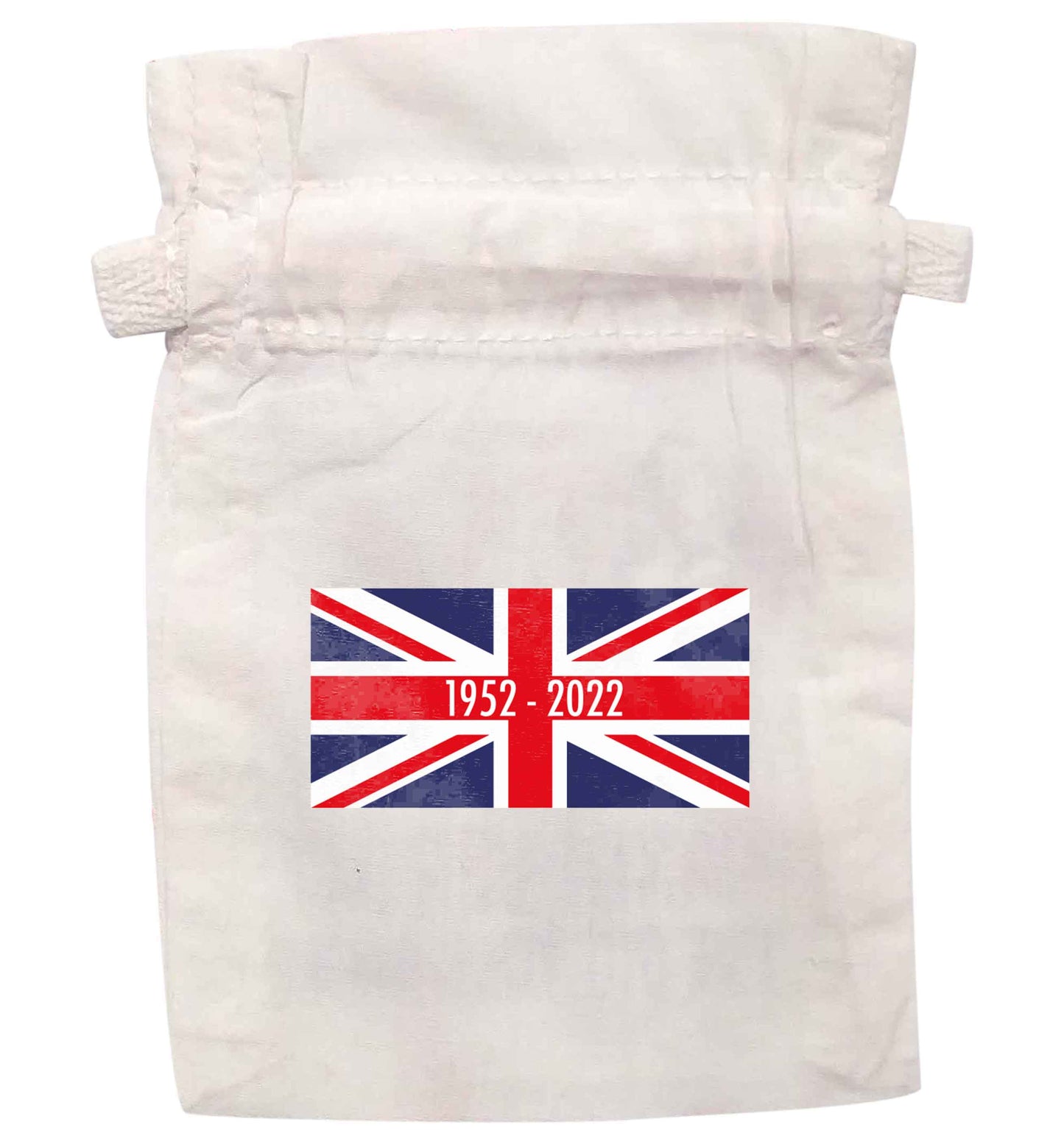 British flag Queens jubilee | XS - L | Pouch / Drawstring bag / Sack | Organic Cotton | Bulk discounts available!
