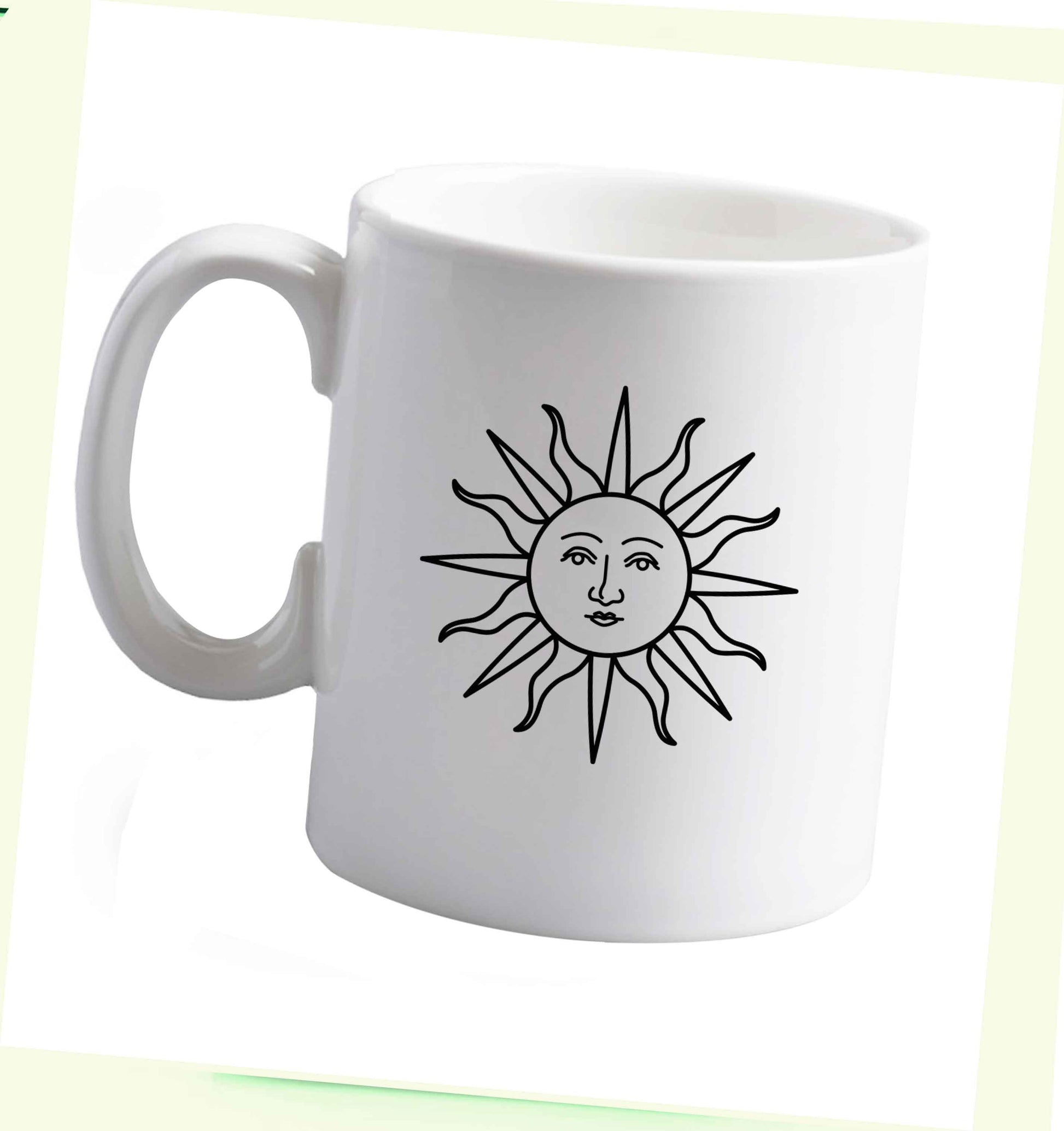 10 oz Tis The Season to Drink Whisky ceramic mug right handed