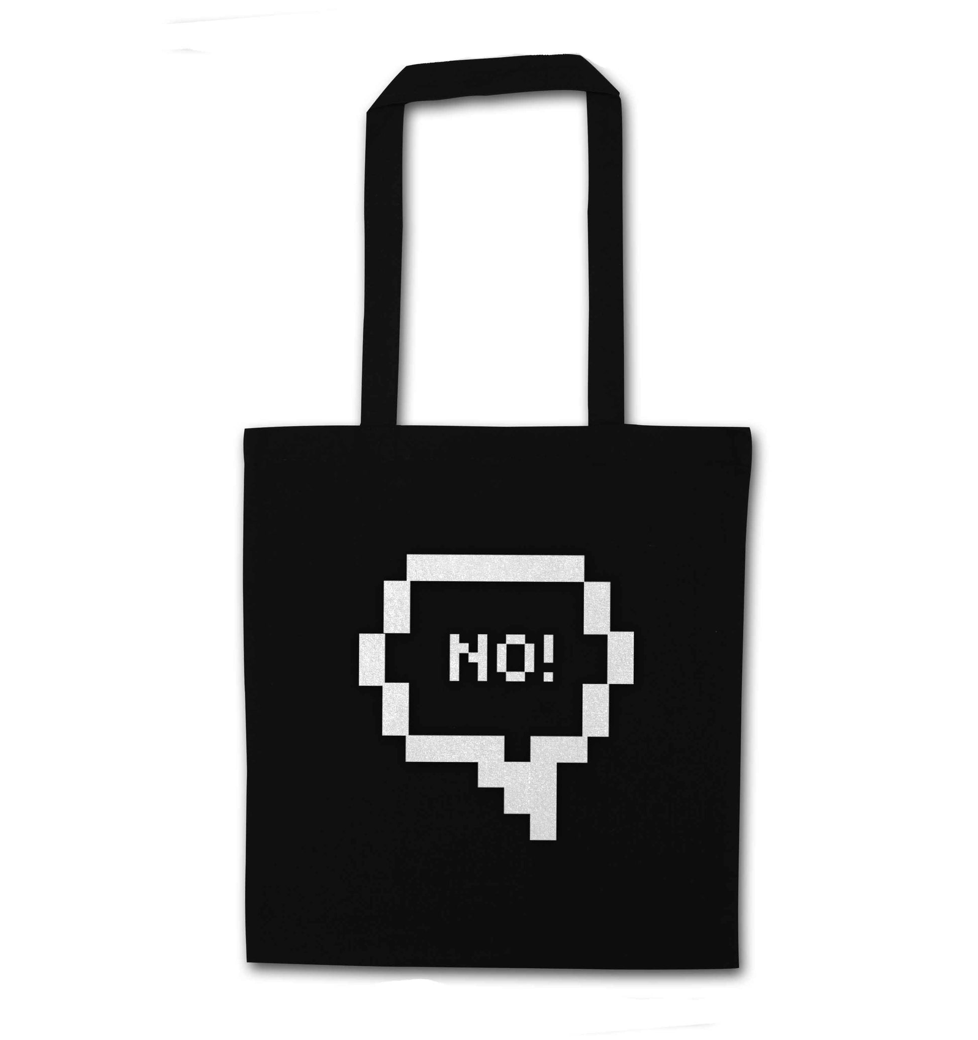 No black tote bag