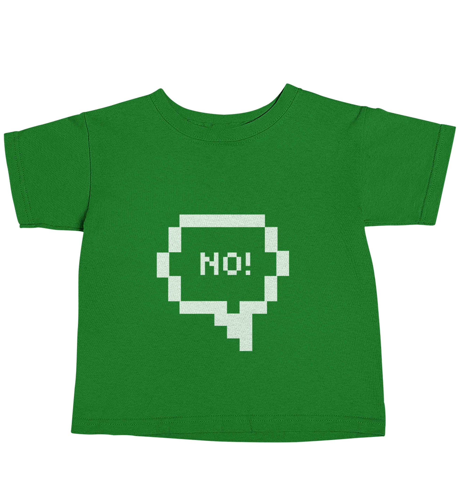 No green baby toddler Tshirt 2 Years