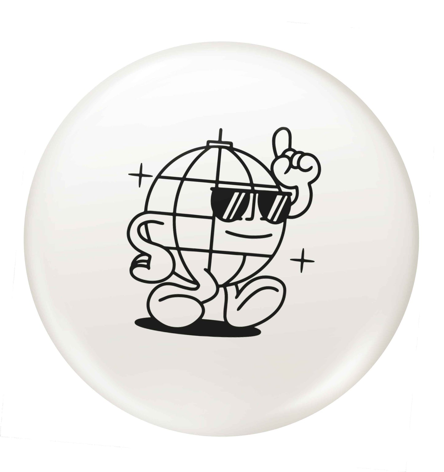 Disco ball small 25mm Pin badge