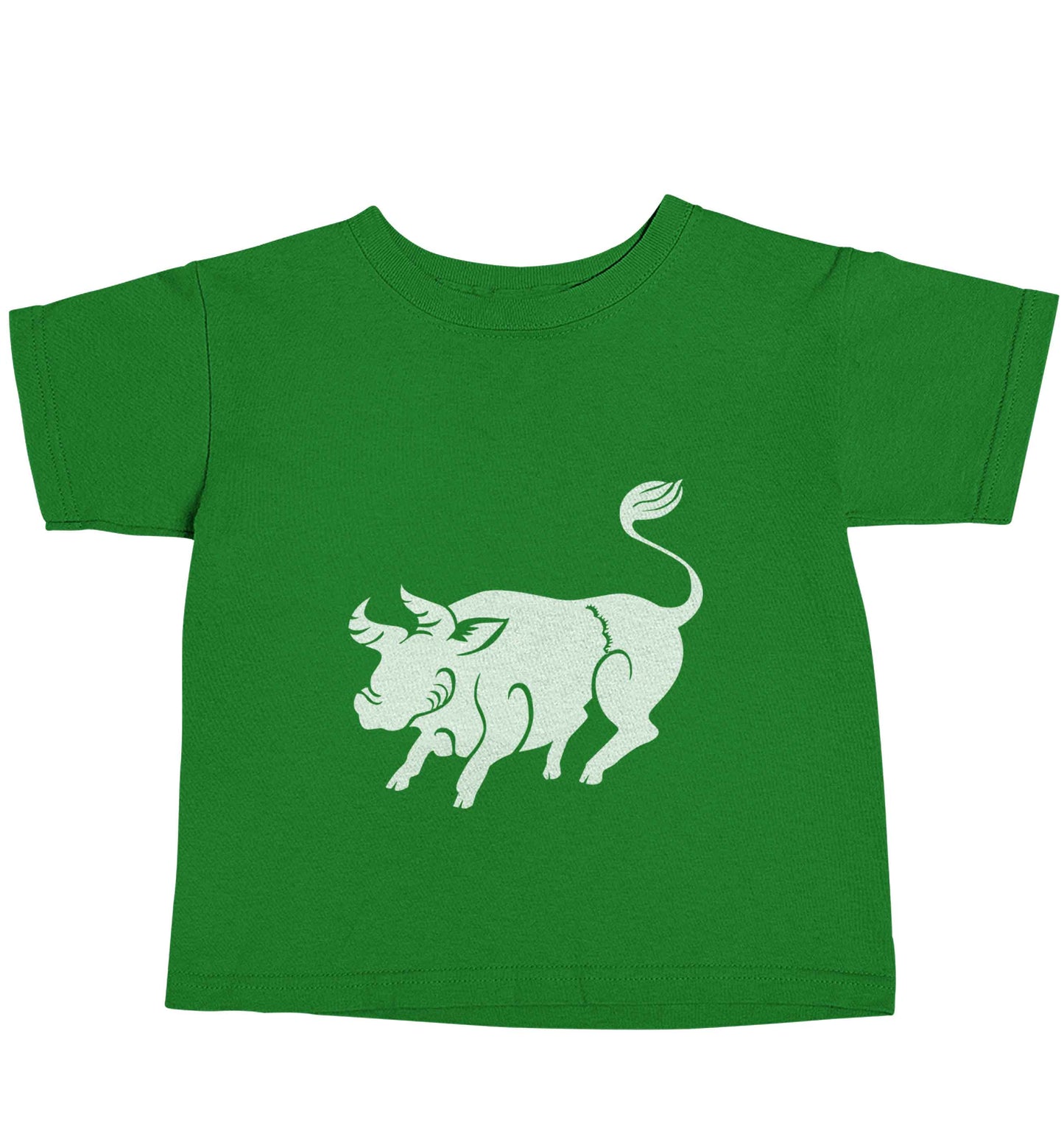 Blue ox green baby toddler Tshirt 2 Years
