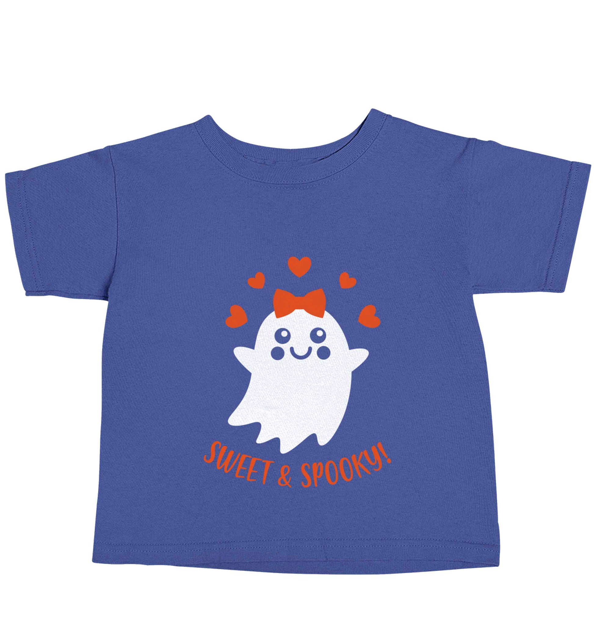 Sweet and spooky blue baby toddler Tshirt 2 Years