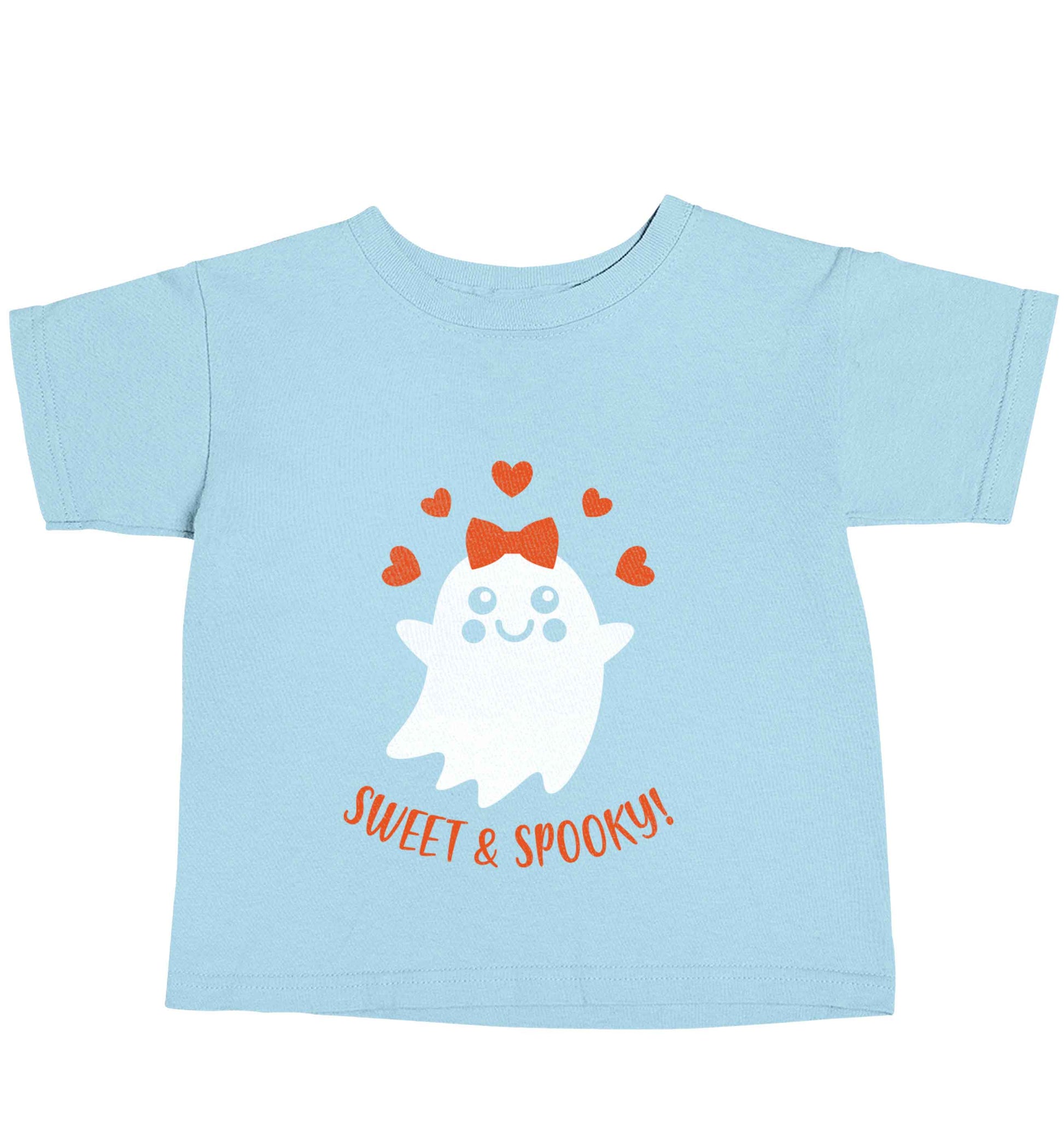 Sweet and spooky light blue baby toddler Tshirt 2 Years
