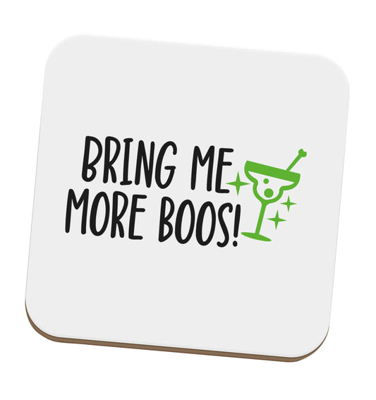 Bring me more boos set of four coasters