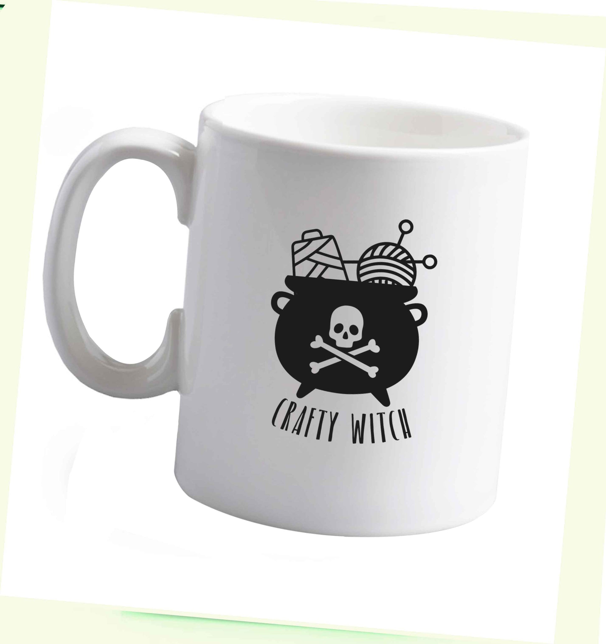 10 oz Tis The Season to Drink Whisky ceramic mug right handed