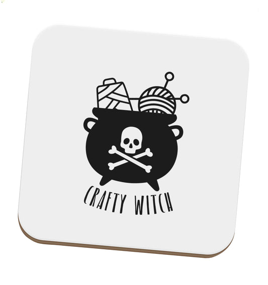 Crafty witch set of four coasters