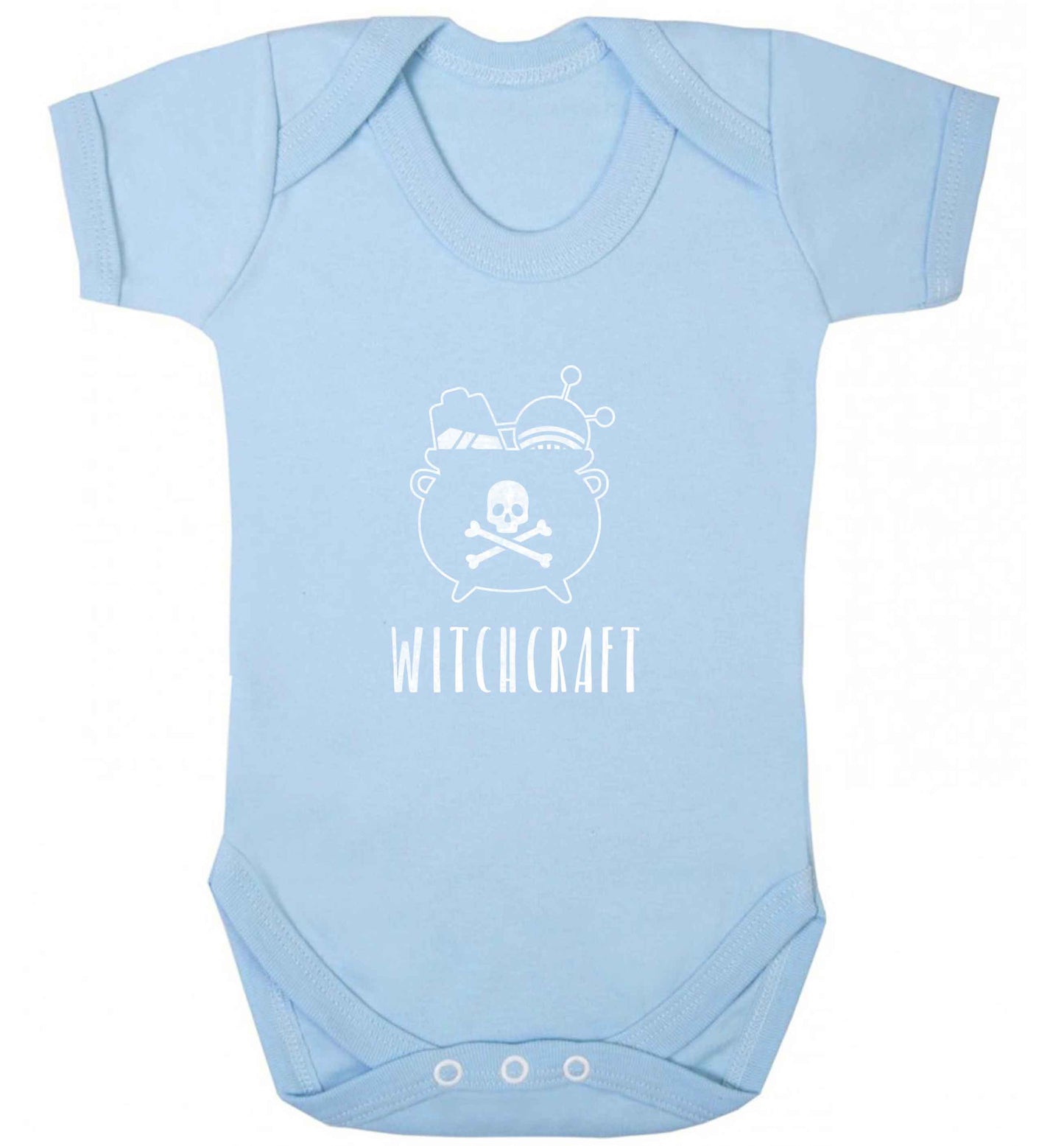 Witchcraft baby vest pale blue 18-24 months