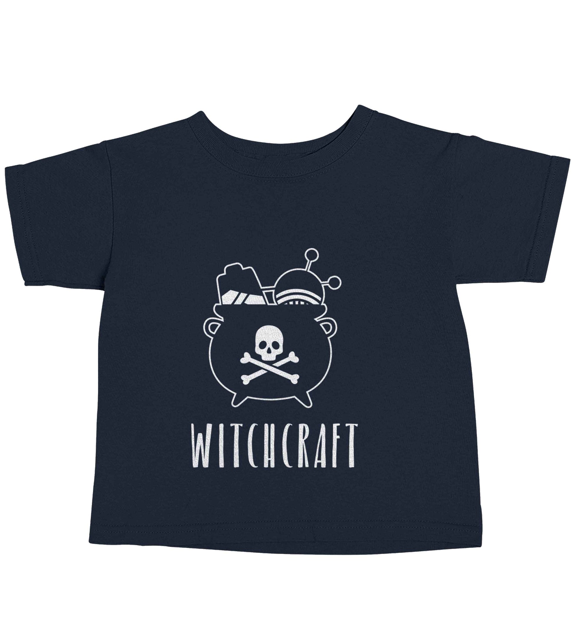 Witchcraft navy baby toddler Tshirt 2 Years