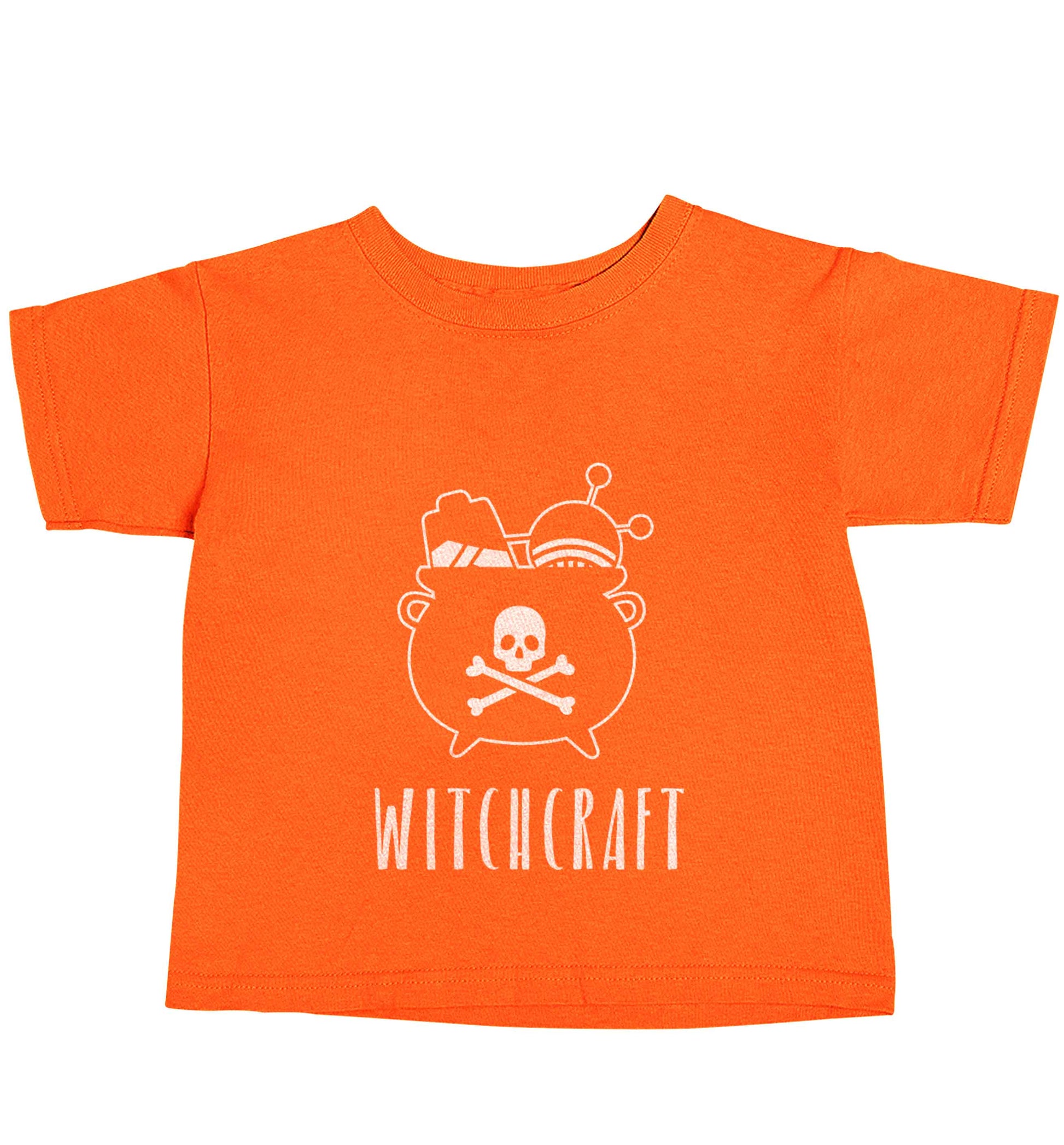 Witchcraft orange baby toddler Tshirt 2 Years