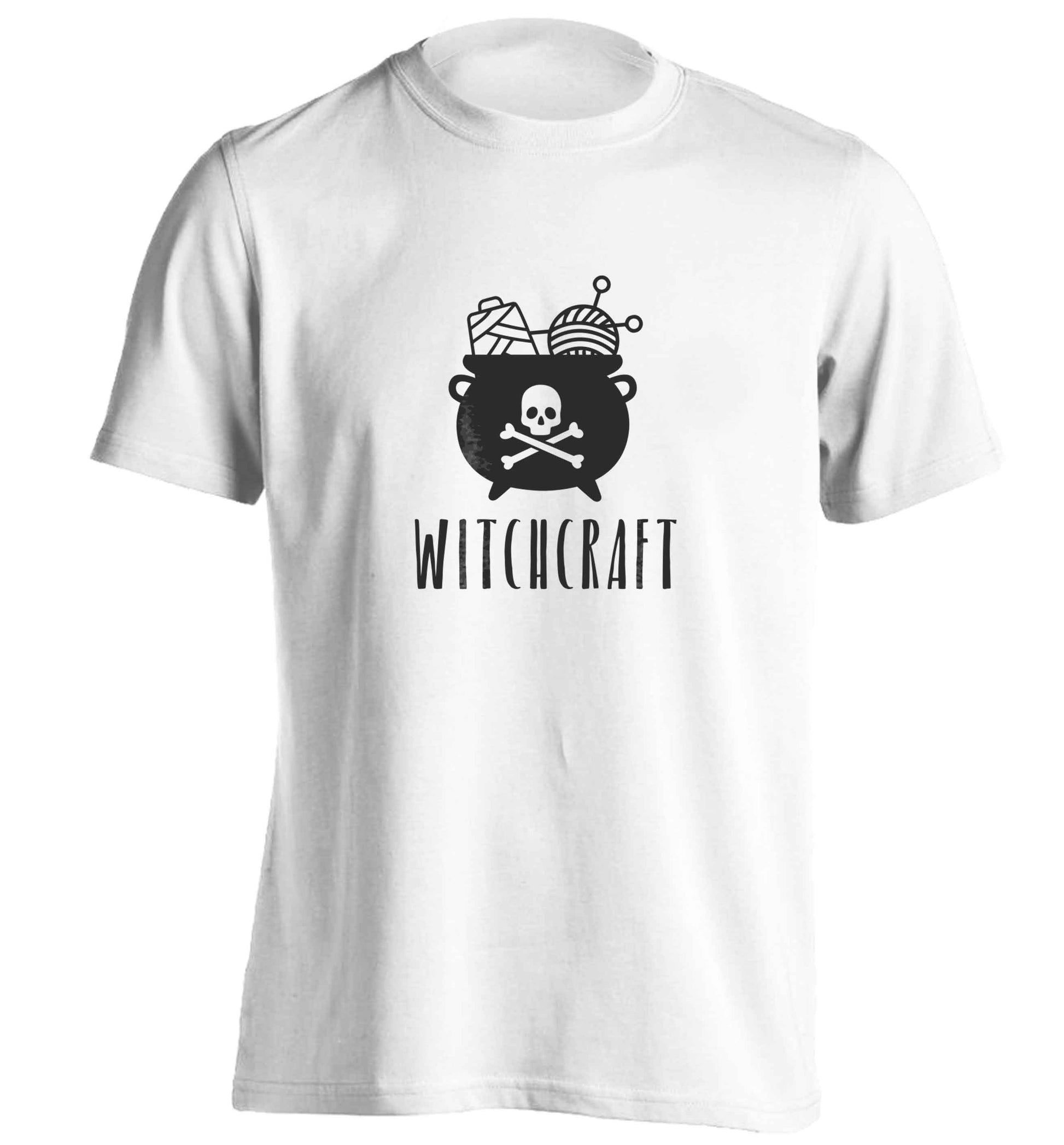 Witchcraft adults unisex white Tshirt 2XL