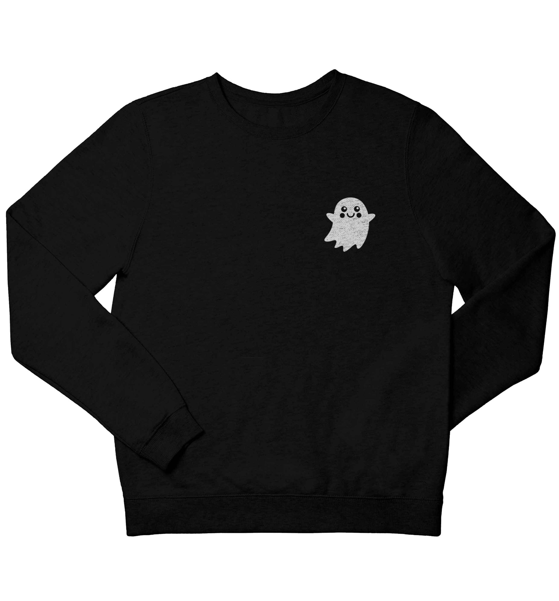 Pocket ghost children's black sweater 12-13 Years