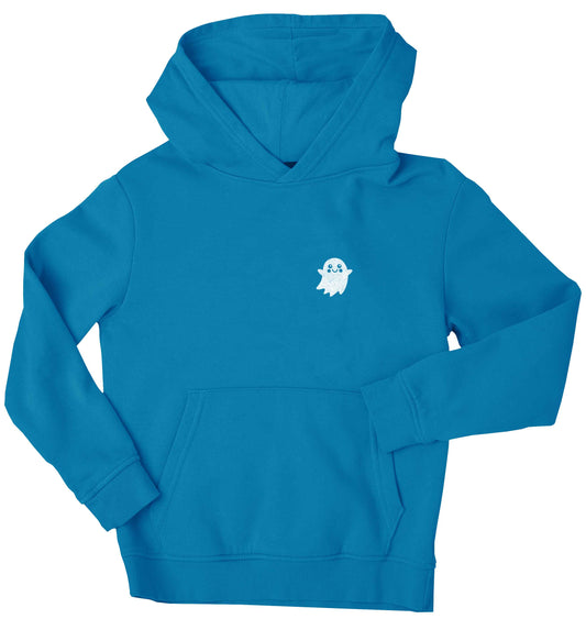 Pocket ghost children's blue hoodie 12-13 Years