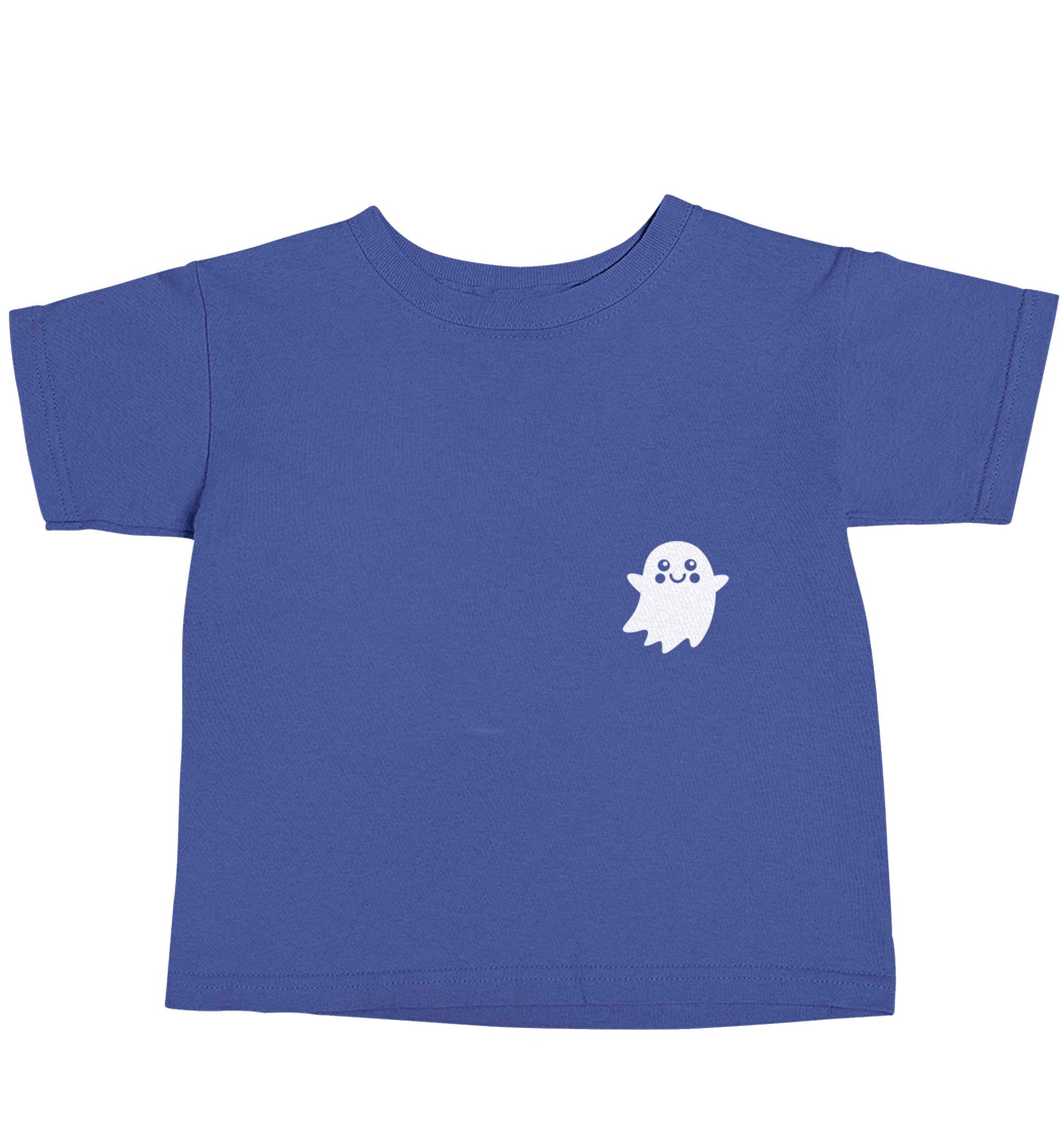 Pocket ghost blue baby toddler Tshirt 2 Years