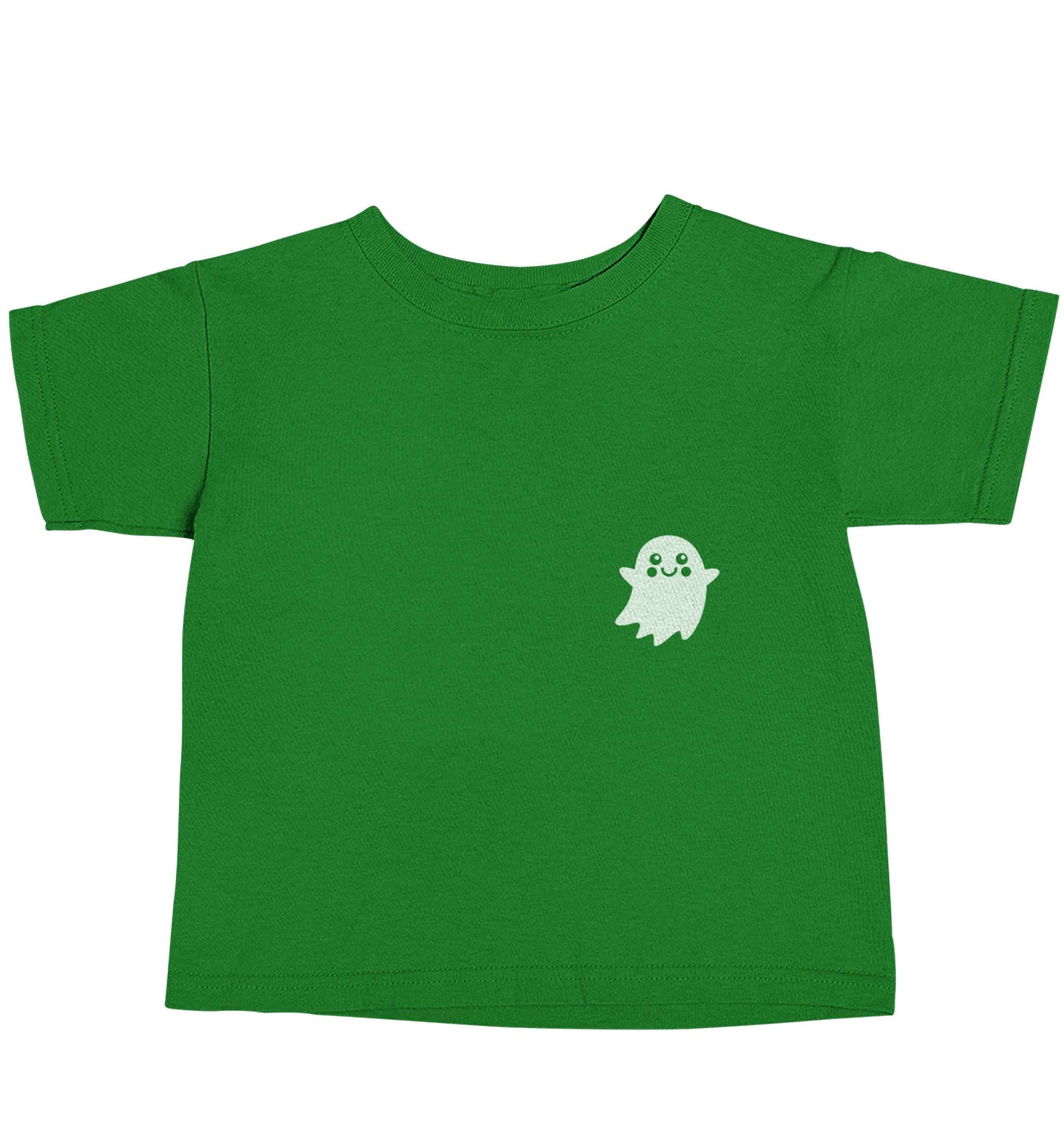 Pocket ghost green baby toddler Tshirt 2 Years