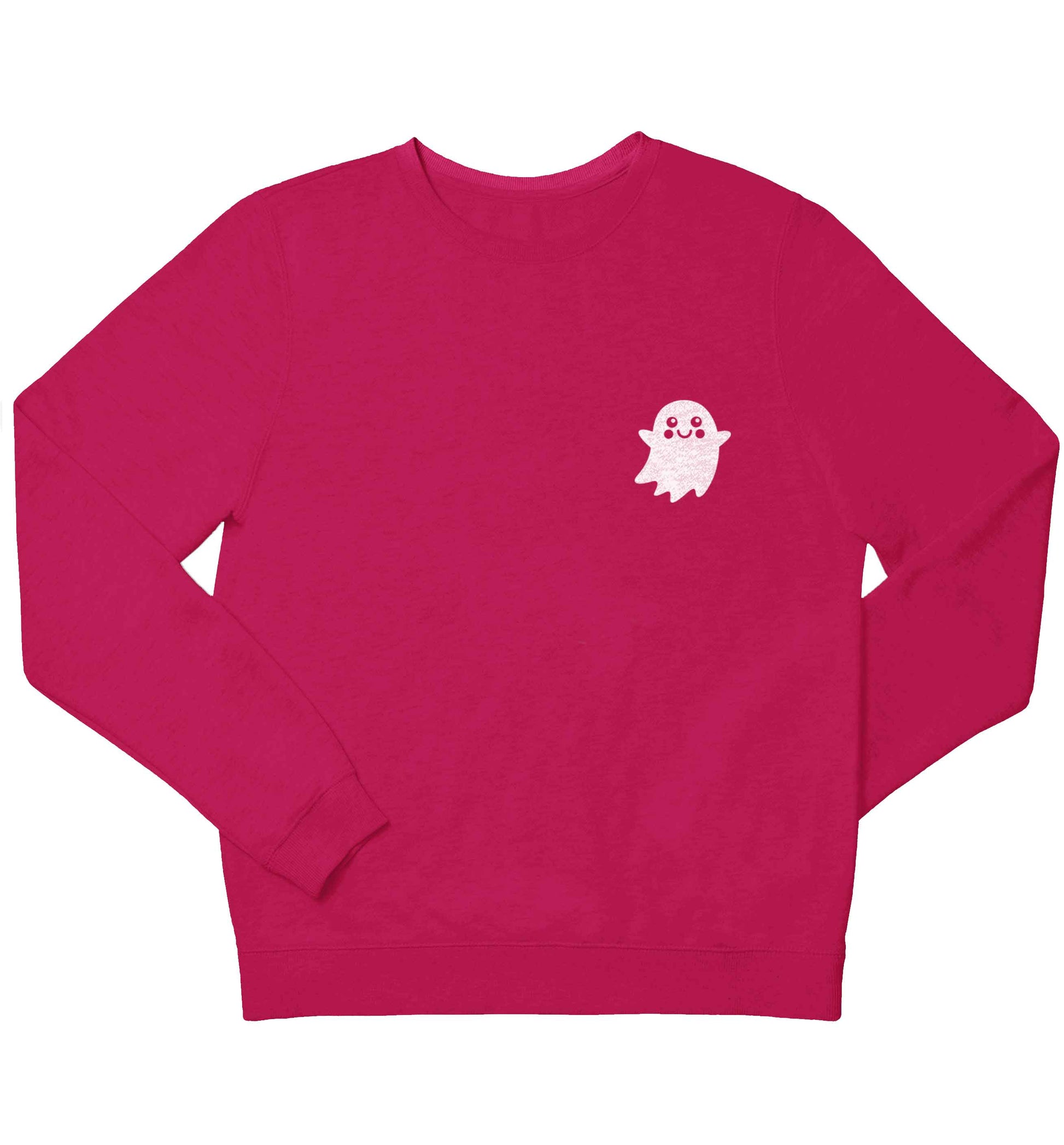Pocket ghost children's pink sweater 12-13 Years