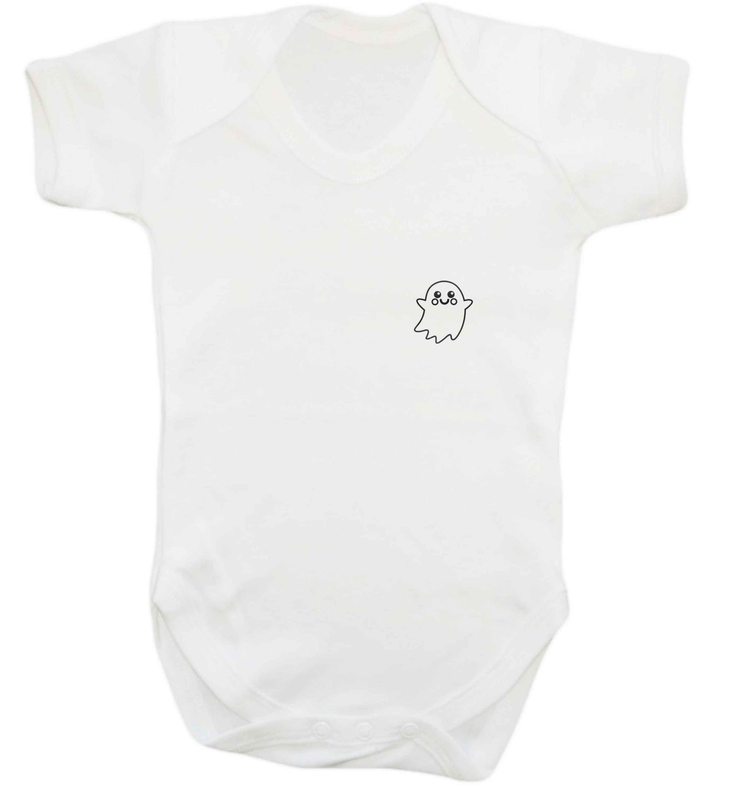 Pocket ghost baby vest white 18-24 months