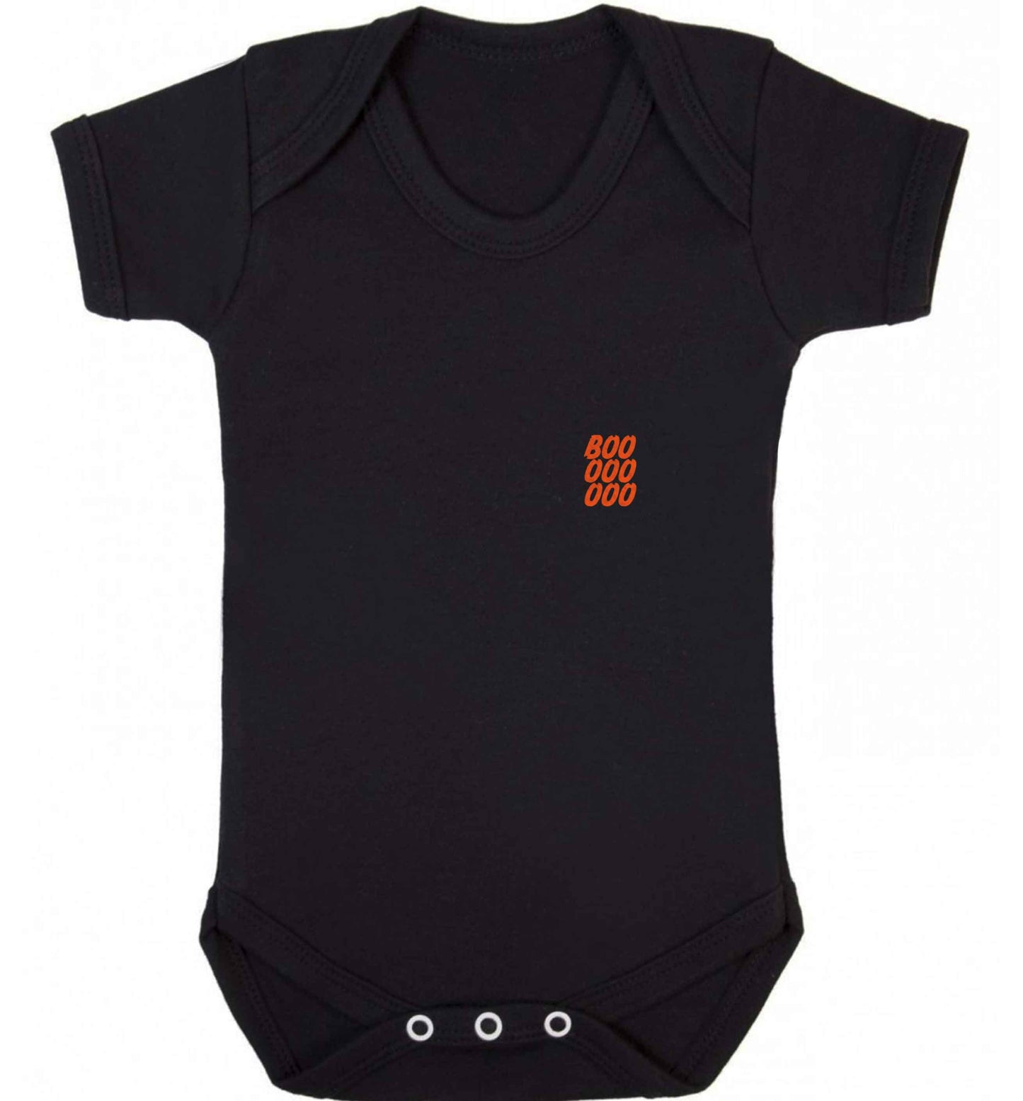 Boo pocket baby vest black 18-24 months