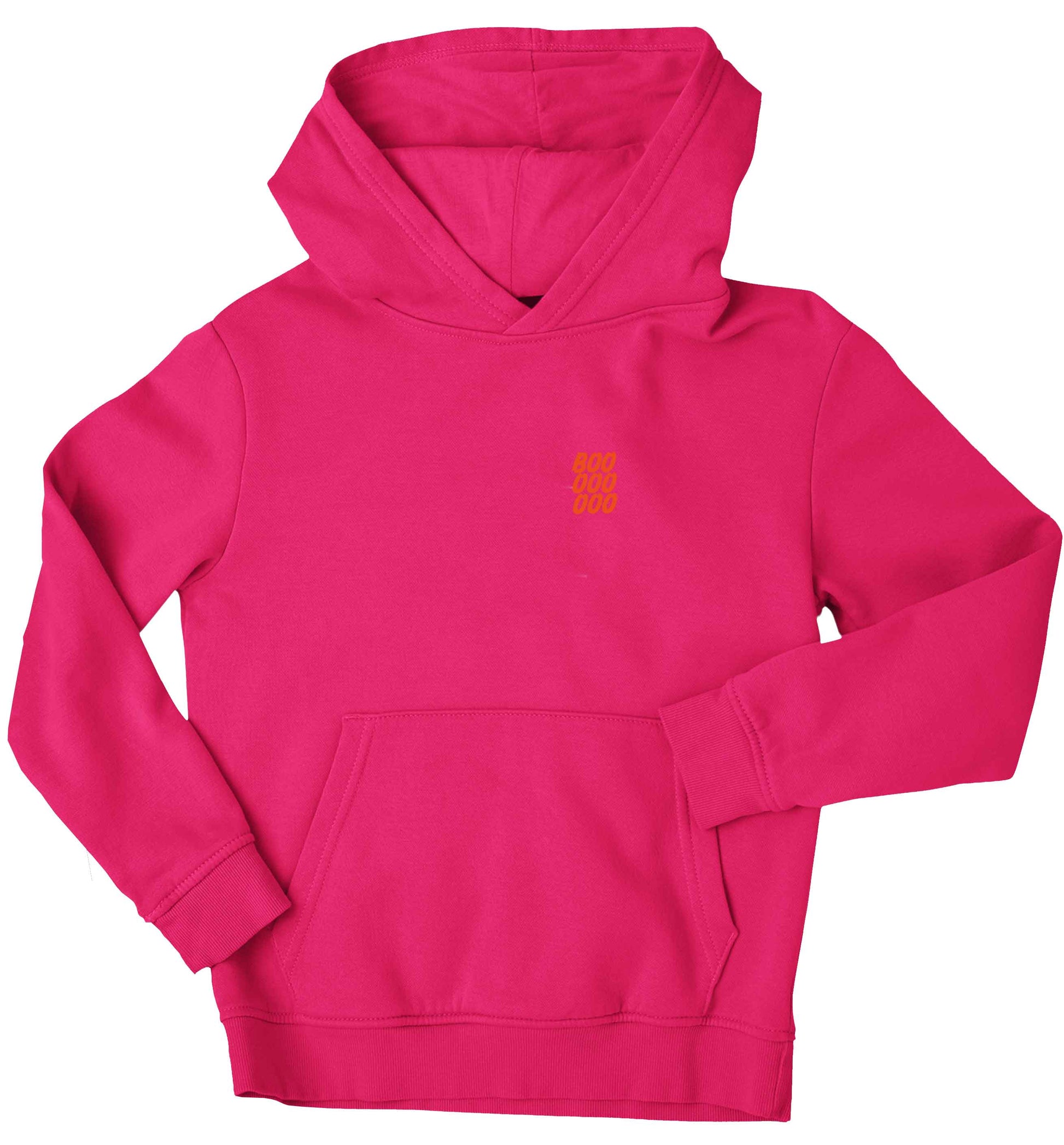 Boo pocket children's pink hoodie 12-13 Years
