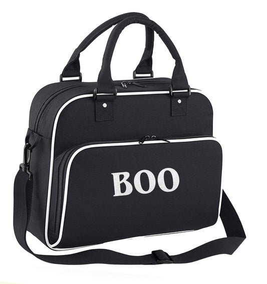 Boo children's dance bag black with white detail