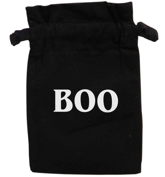 Boo | XS - L | Pouch / Drawstring bag / Sack | Organic Cotton | Bulk discounts available!