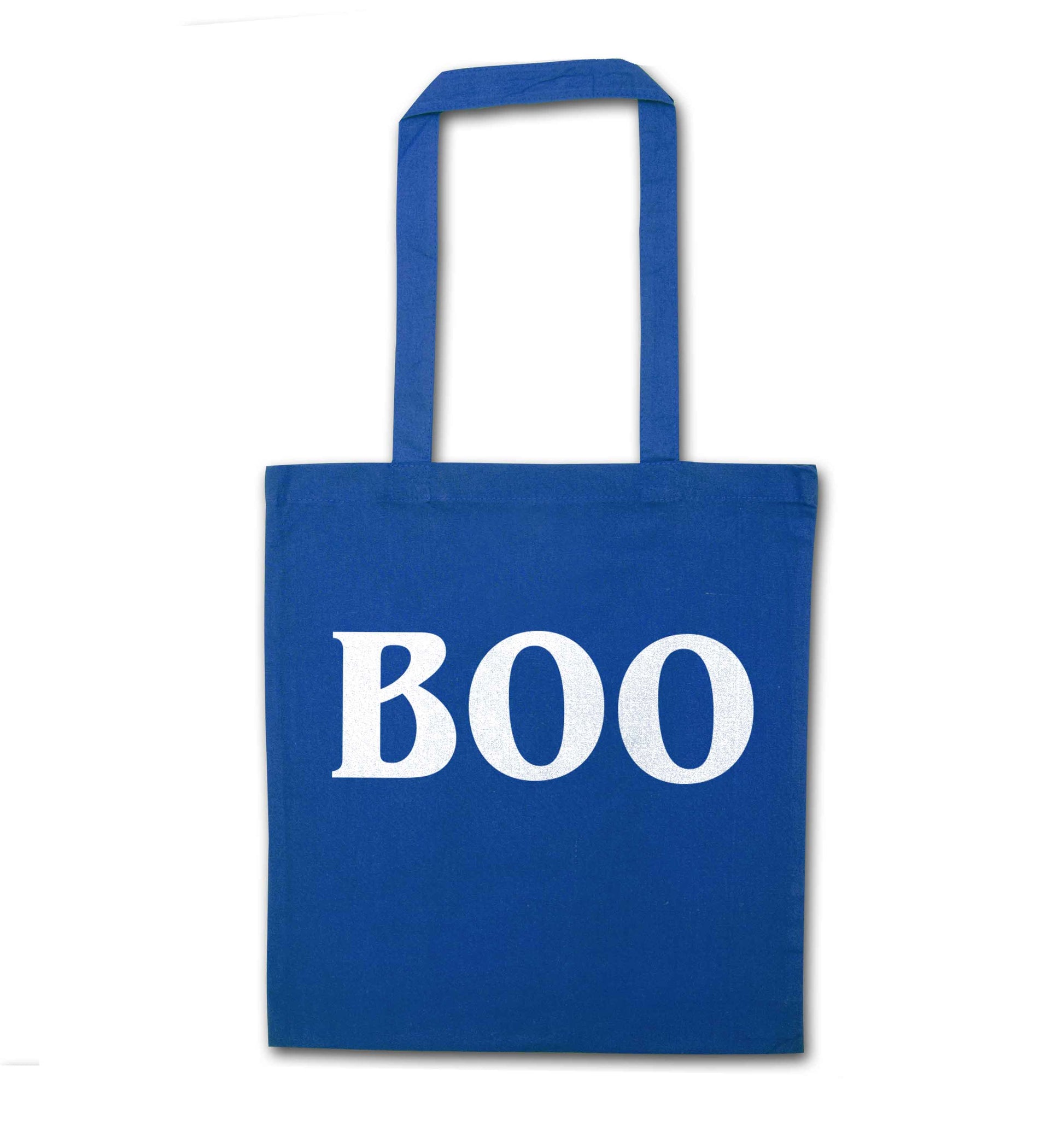 Boo blue tote bag