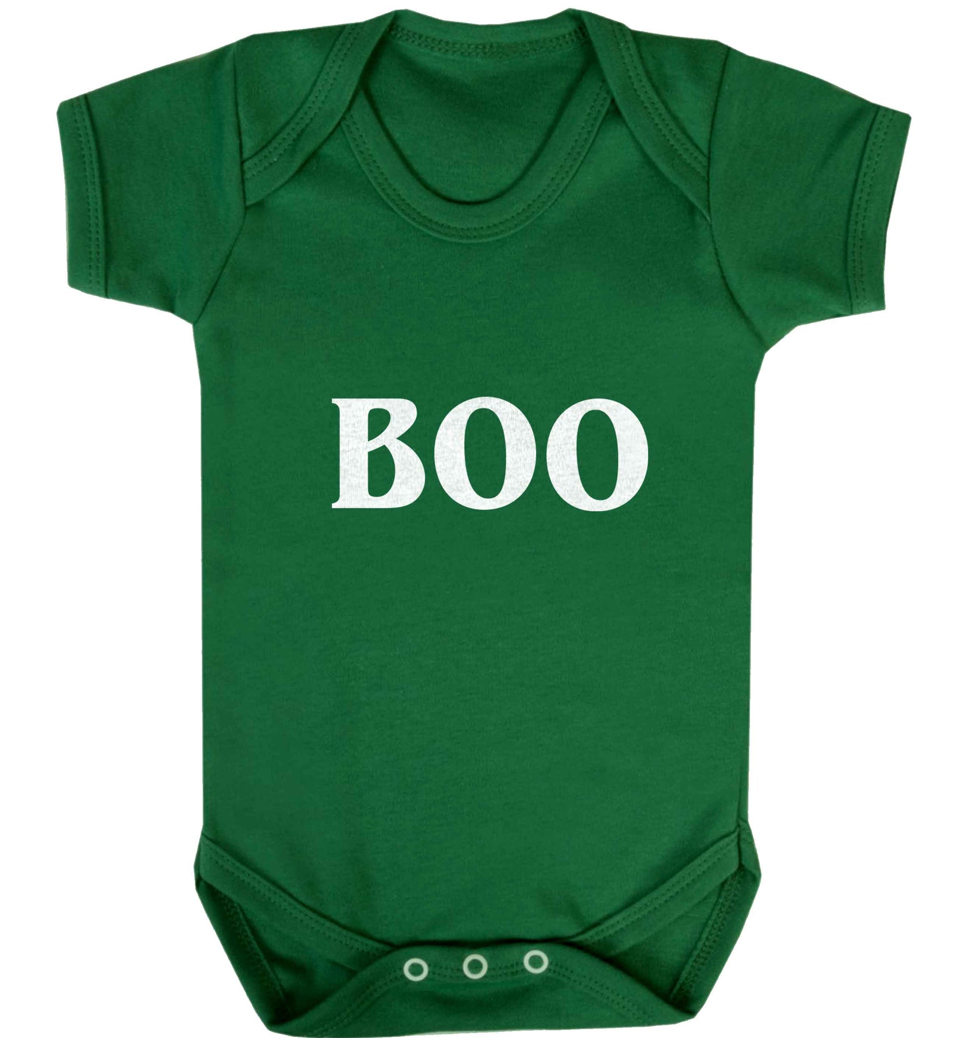 Boo baby vest green 18-24 months