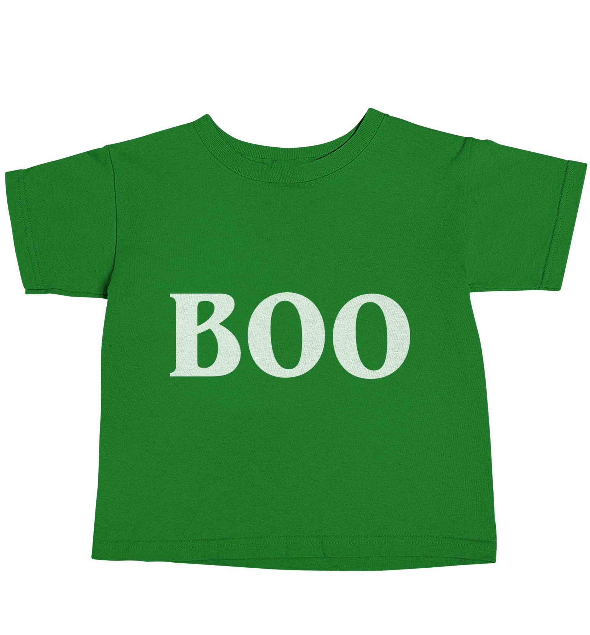 Boo green baby toddler Tshirt 2 Years