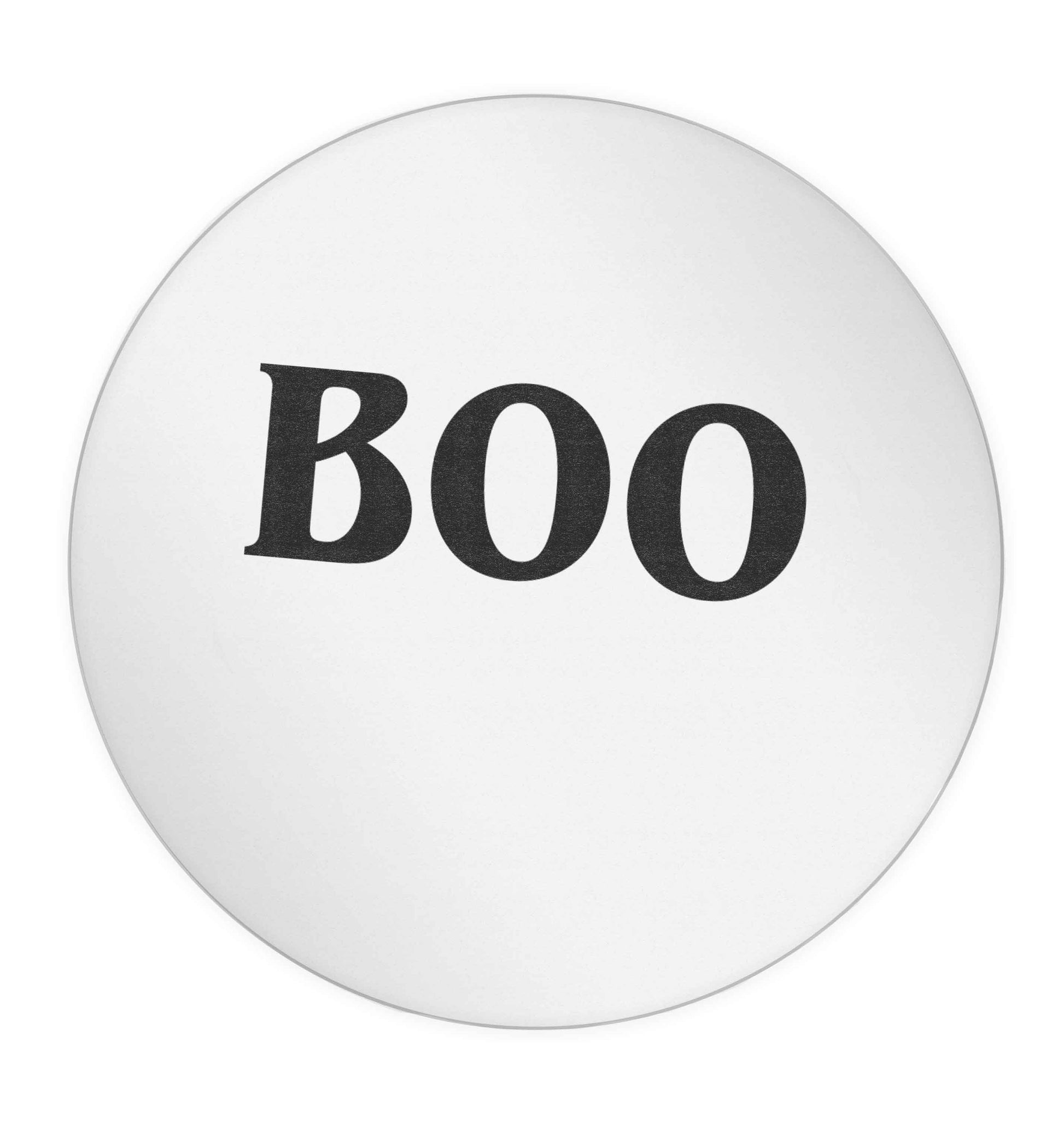 Boo 24 @ 45mm matt circle stickers