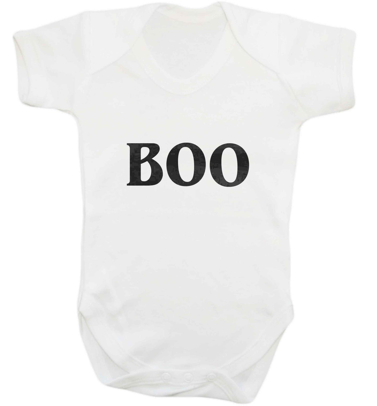 Boo baby vest white 18-24 months